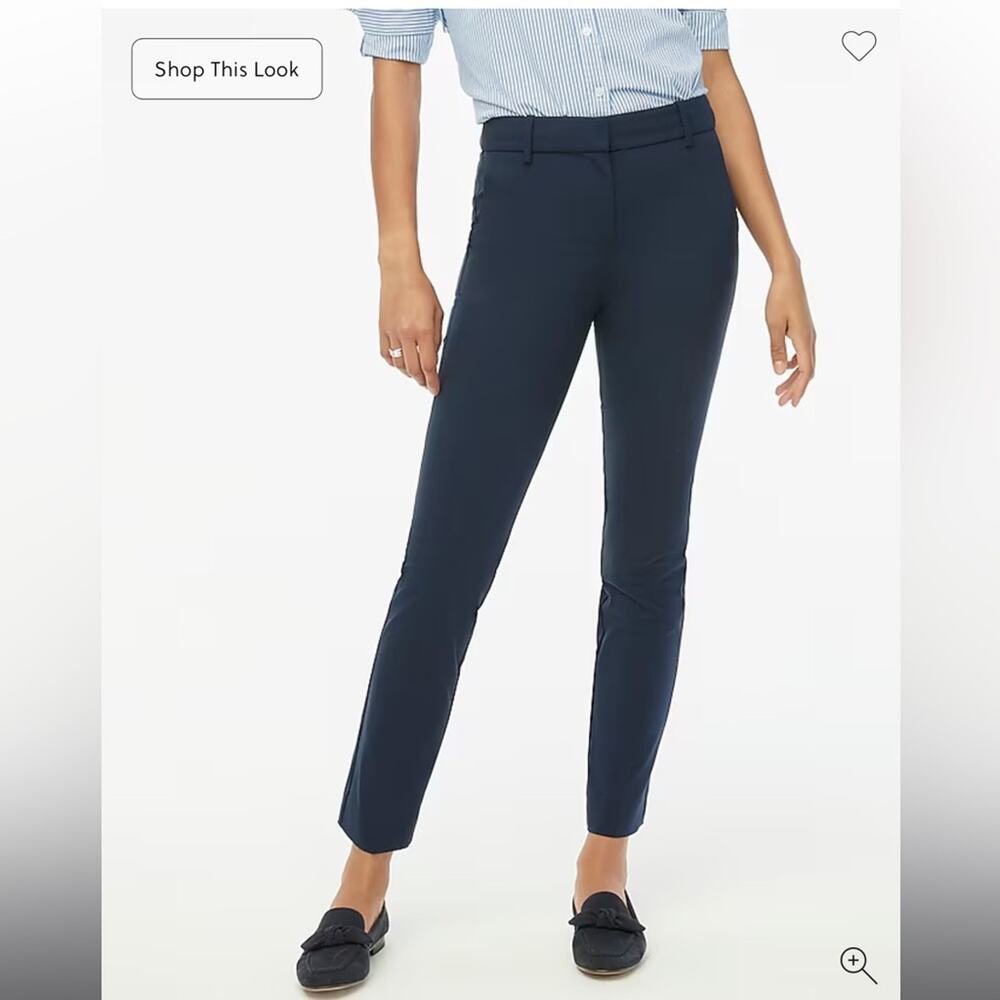 J.Crew Slim-fit full-length trouser pant